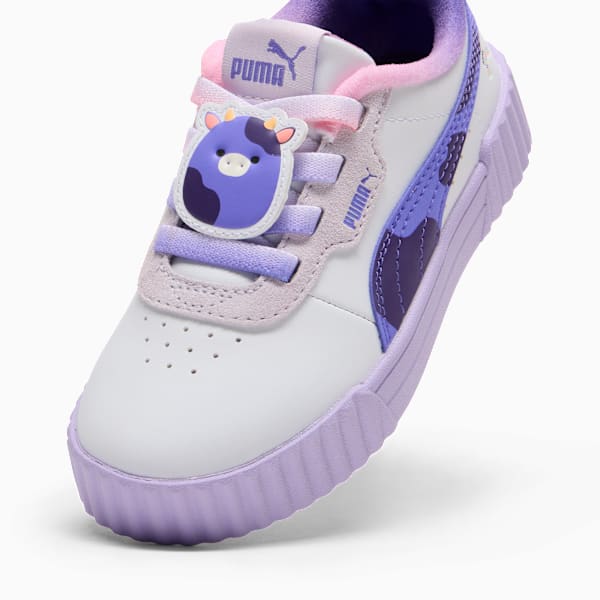 Carina 3.0 Ingred Sneakers Little Kids, PUMA White-Dark Amethyst-Vivid Violet, extralarge