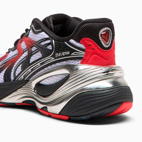 Inverse PUMATECHX JR Youth, PUMA White-PUMA Black-For All Time Red, extralarge