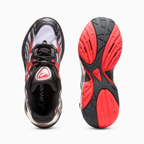 Inverse PUMATECHX JR Youth, PUMA White-PUMA Black-For All Time Red, extralarge