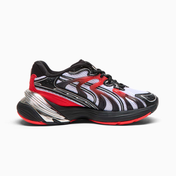 Inverse PUMATECHX JR Youth, PUMA White-PUMA Black-For All Time Red, extralarge