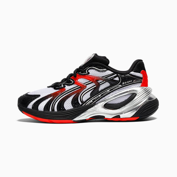 Inverse PUMATECH-X Women, PUMA White-PUMA Black-For All Time Red, extralarge