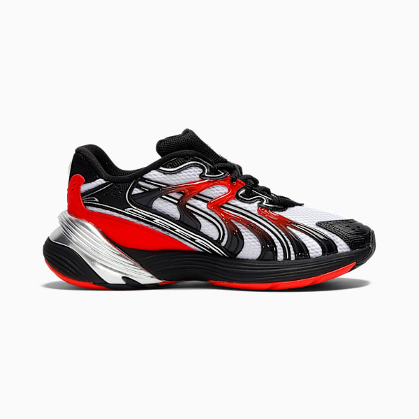 Inverse PUMATECH-X Women's Sneakers, PUMA White-PUMA Black-For All Time Red, extralarge