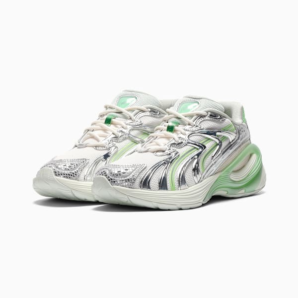 Inverse Light Beam Wns Women, Warm White-Spring Fern-Sage Frost, extralarge