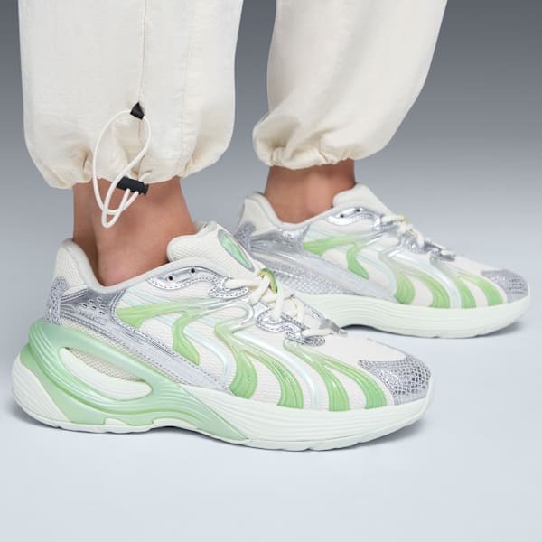 Inverse Light Beam Wns Women, Warm White-Spring Fern-Sage Frost, extralarge