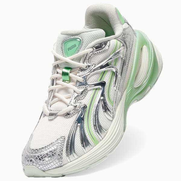 Inverse Light Beam Wns Women, Warm White-Spring Fern-Sage Frost, extralarge