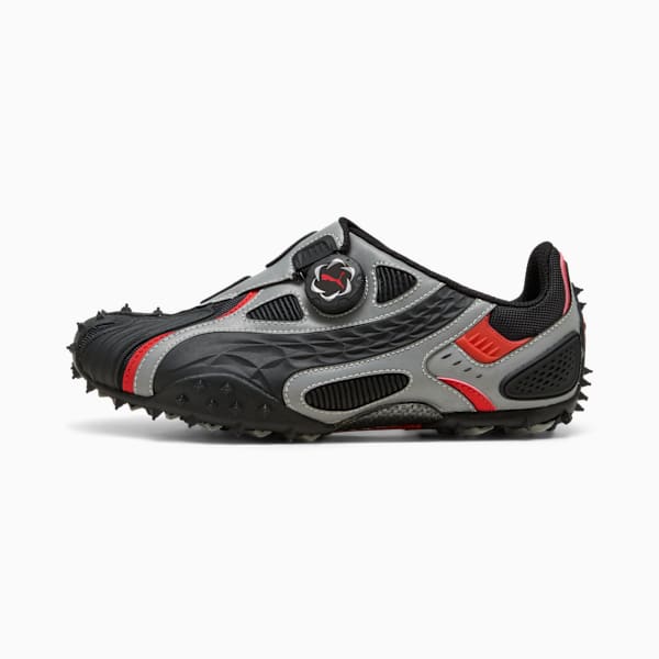 A$AP ROCKY x PUMA Mostro Gabbia Leather Sneakers Women, PUMA Black-PUMA Silver, extralarge