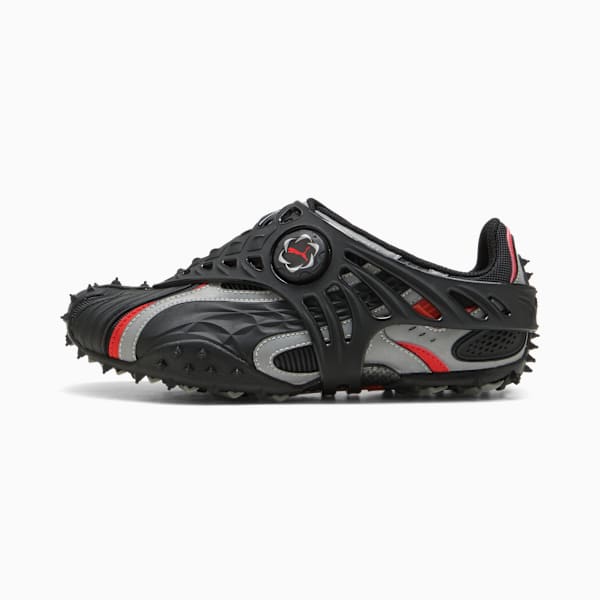 A$AP ROCKY x PUMA Mostro Gabbia Leather Sneakers Women, PUMA Black-PUMA Silver, extralarge