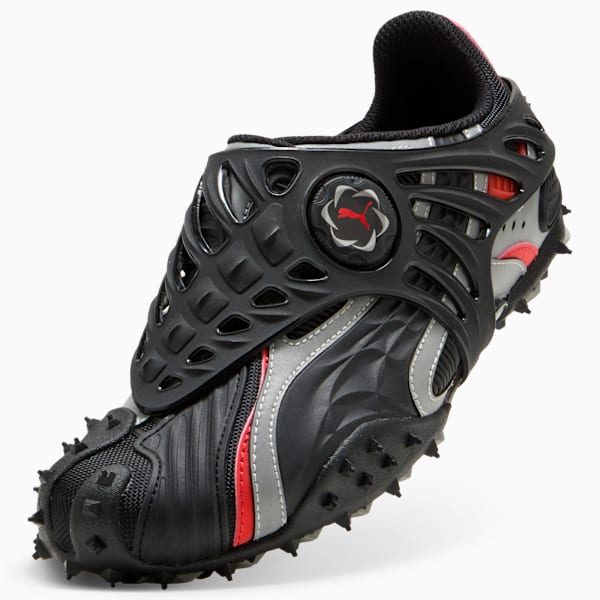 A$AP ROCKY x PUMA Mostro Gabbia Leather Sneakers Women, PUMA Black-PUMA Silver, extralarge