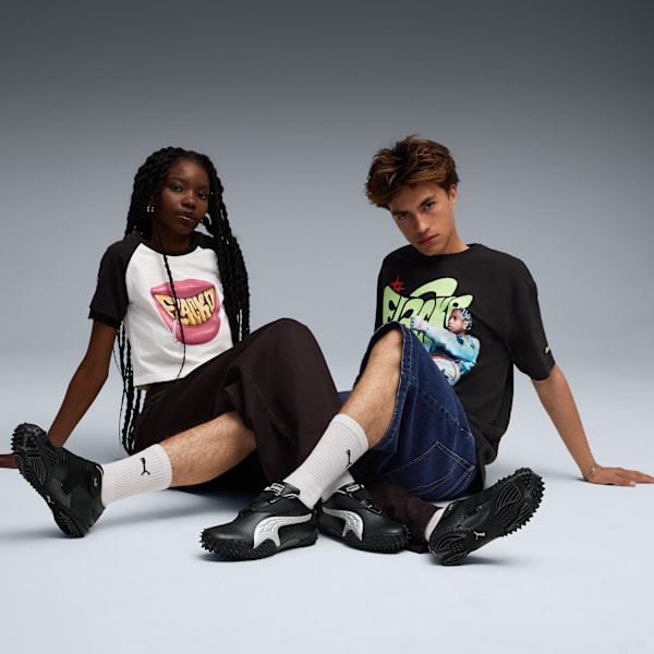 A$AP ROCKY x PUMA Mostro Sneakers Women, PUMA Black-PUMA Silver, extralarge