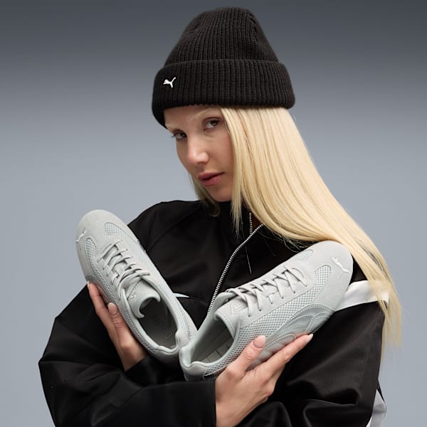Speedcat Premium Women's Sneakers, Cool Light Gray-Matte Silver, extralarge