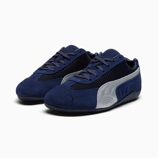 Speedcat Premium Sneakers Women, PUMA Navy-Matte Silver, extralarge