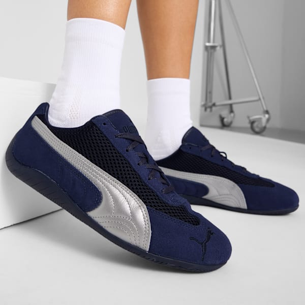 Speedcat Premium Sneakers Women, PUMA Navy-Matte Silver, extralarge