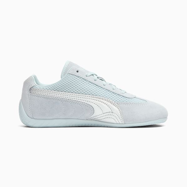 Tenis Speedcat Premium para mujer, Sea Glass-Matte Silver, extralarge