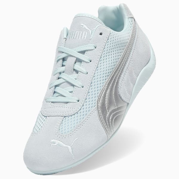 Tenis Speedcat Premium para mujer, Sea Glass-Matte Silver, extralarge