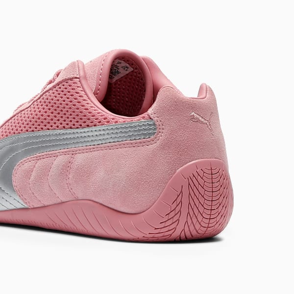 Tenis Speedcat Premium para mujer, Poised Pink-Matte Silver, extralarge
