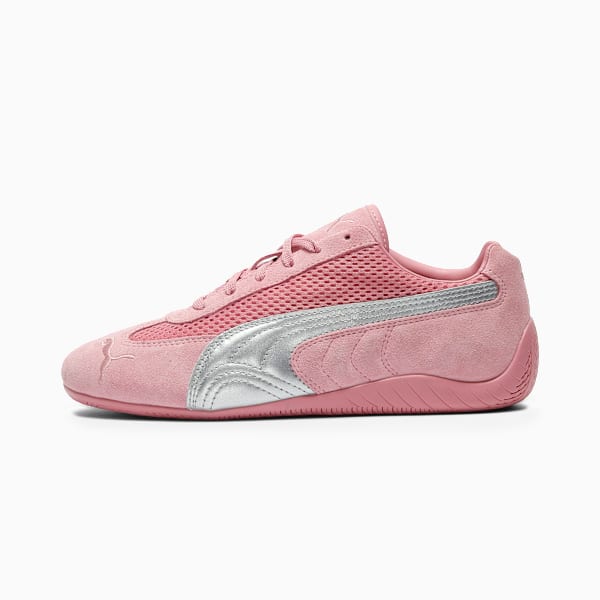 Tenis Speedcat Premium para mujer, Poised Pink-Matte Silver, extralarge