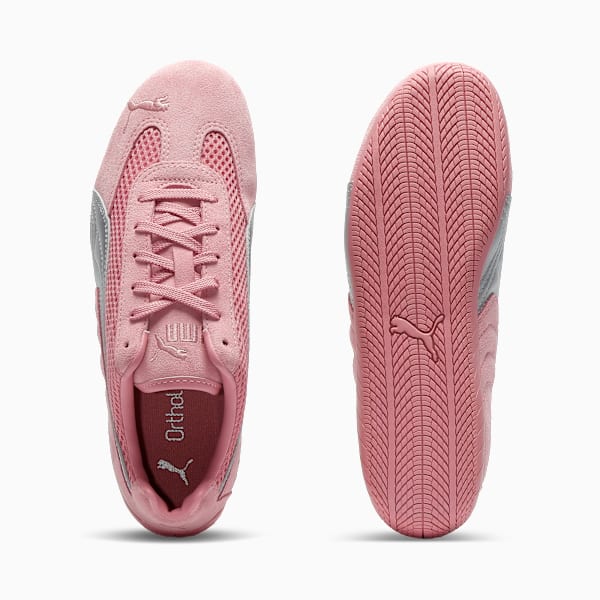 Tenis Speedcat Premium para mujer, Poised Pink-Matte Silver, extralarge