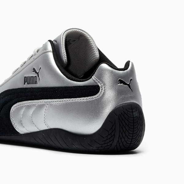 Sneakers Speedcat Metallic Femme, PUMA Silver-PUMA Black, extralarge