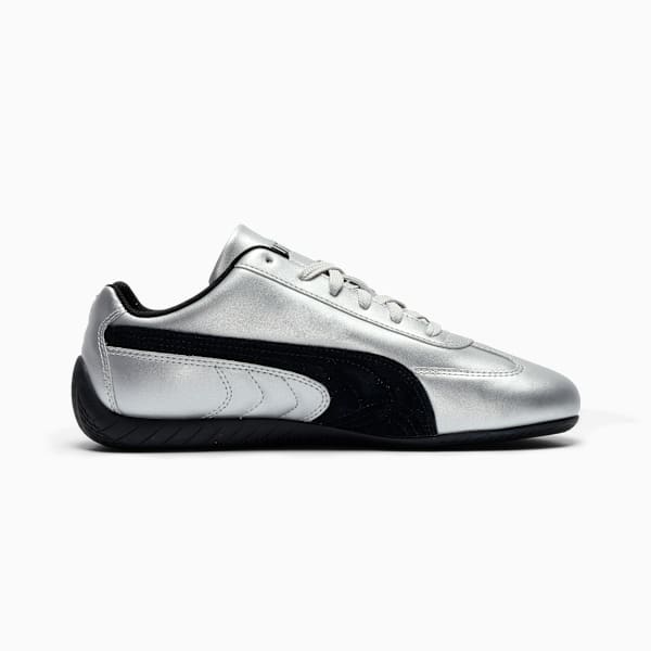 Speedcat Metallic Sneakers Women, PUMA Silver-PUMA Black, extralarge