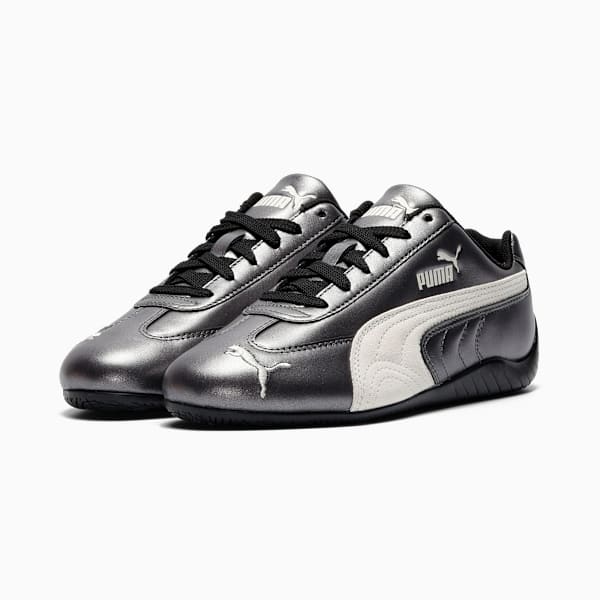 Speedcat Metallic Sneakers Women, PUMA Black-Warm White, extralarge