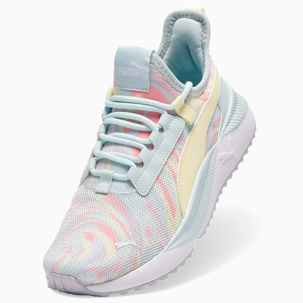 Pacer Easy Street Sneakers Youth, Sea Glass-Gold Moon-PUMA White-Lilac Crush-Pinkscape, extralarge