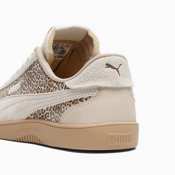 Club 5v5 Animal Women's Animal Print Sneakers, Alpine Snow-Warm White-Toasted Almond, extralarge