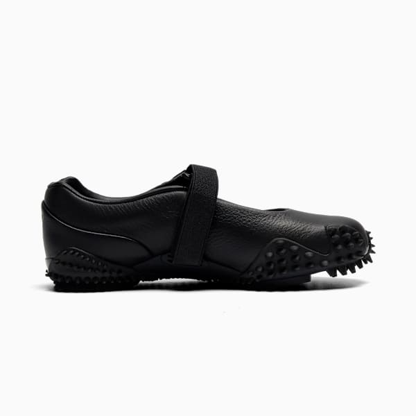 Mostro Fey Leather Sneakers Women, PUMA Black, extralarge