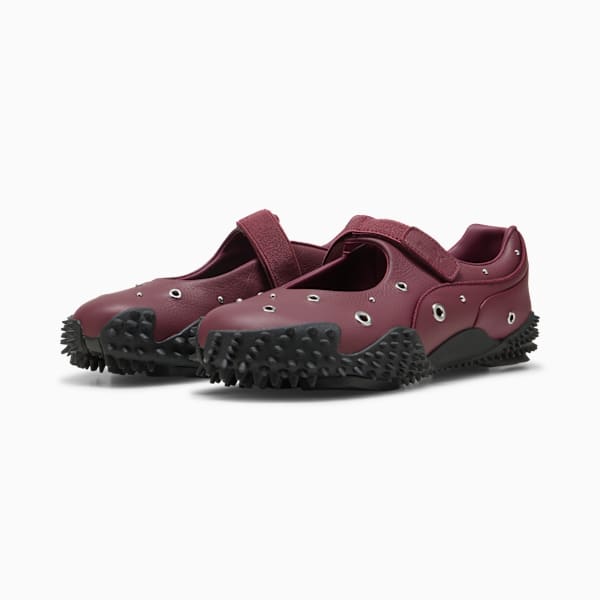 Mostro Fey Studs Women's Shoes, Dark Jasper-PUMA Black, extralarge