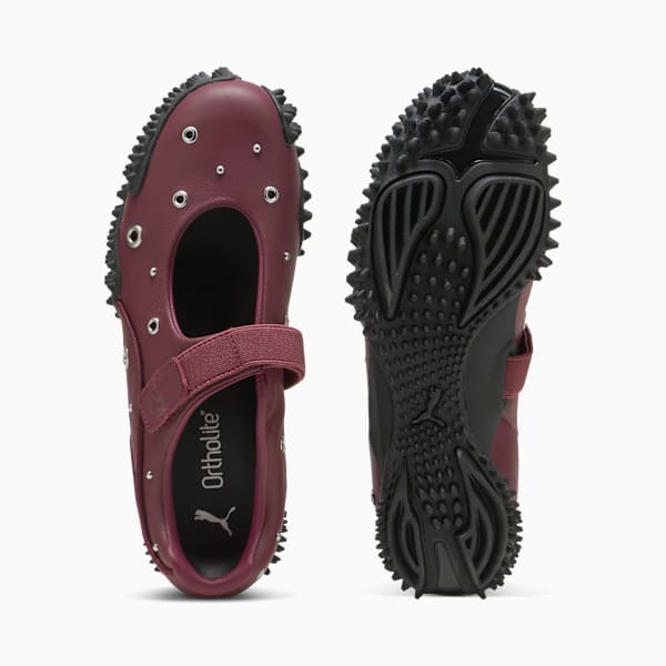 Mostro Fey Studs Women's Shoes, Dark Jasper-PUMA Black, extralarge