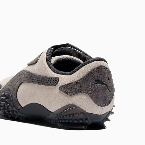Mostro Suede Women's Sneakers, Dusky Gray-Alpine Snow, extralarge