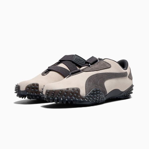 Mostro Suede Women's Sneakers, Dusky Gray-Alpine Snow, extralarge