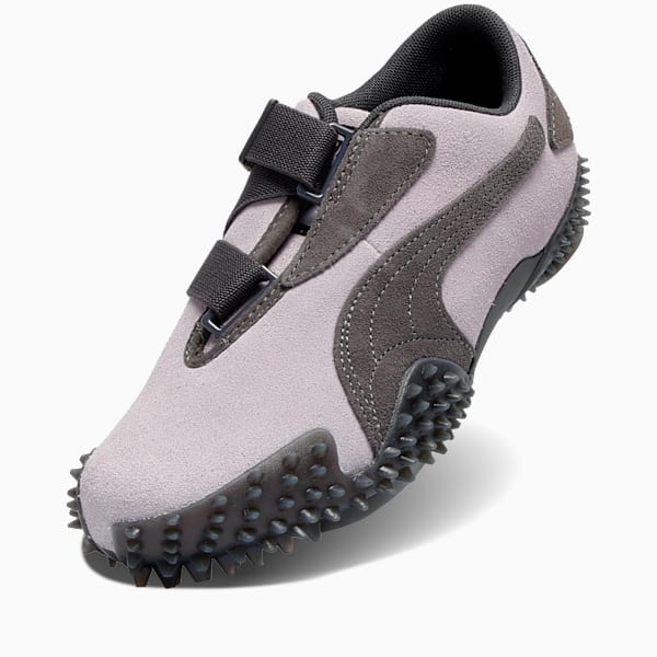 Mostro Suede Women's Sneakers, Dusky Gray-Lilac Crush, extralarge