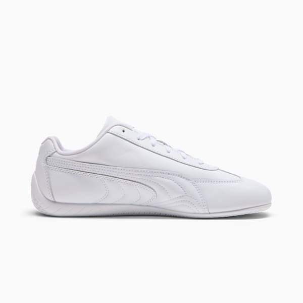 Speedcat Full Leather Unisex, PUMA White-Feather Gray, extralarge