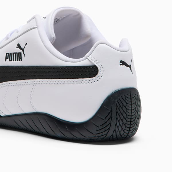 Speedcat Full Leather Unisex, PUMA White-PUMA Black, extralarge