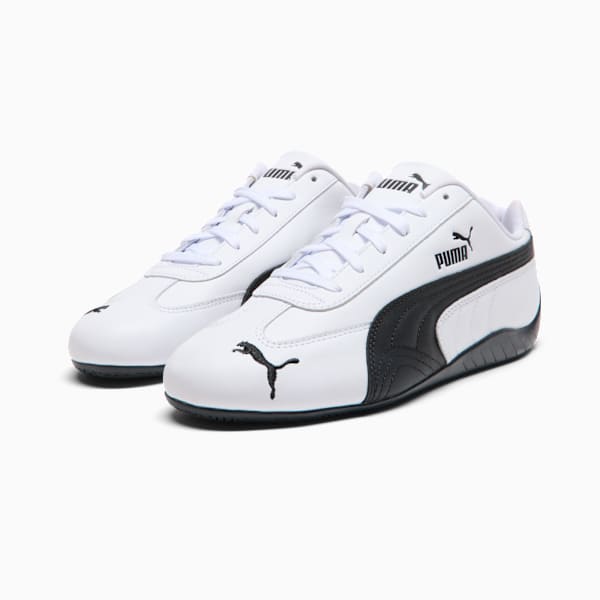 Speedcat Full Leather Unisex, PUMA White-PUMA Black, extralarge