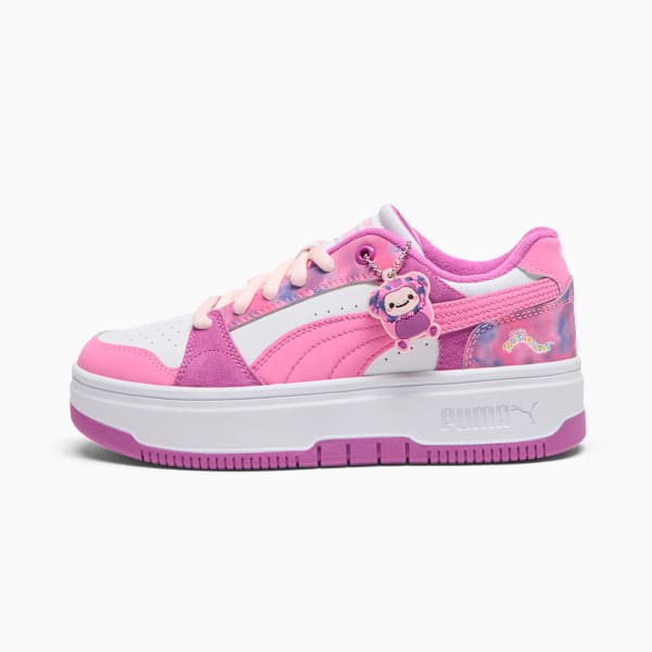 Rebound Femme Woxie Sneakers Women, PUMA White-Pink Mist-Wild Berry, extralarge