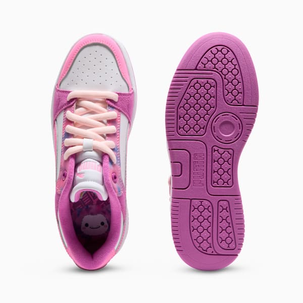 Rebound Femme Woxie Sneakers Women, PUMA White-Pink Mist-Wild Berry, extralarge