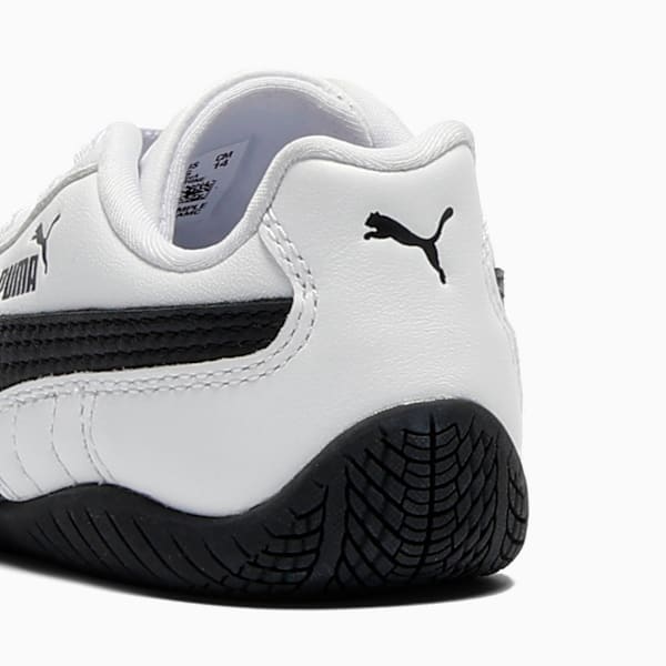 Speedcat Full Leather Sneakers Toddlers, PUMA White-PUMA Black, extralarge