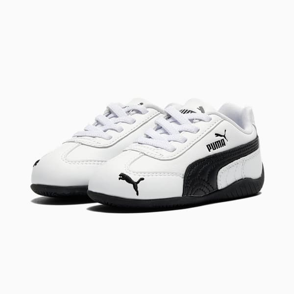 Speedcat Full Leather Sneakers Toddlers, PUMA White-PUMA Black, extralarge