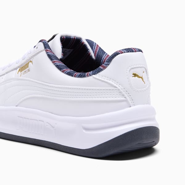 GV Special Tailored Stripes Sneakers Unisex, PUMA White-New Navy-Ruby Shimmer, extralarge