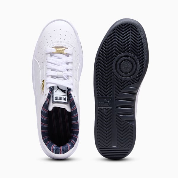 GV Special Tailored Stripes Sneakers Unisex, PUMA White-New Navy-Ruby Shimmer, extralarge
