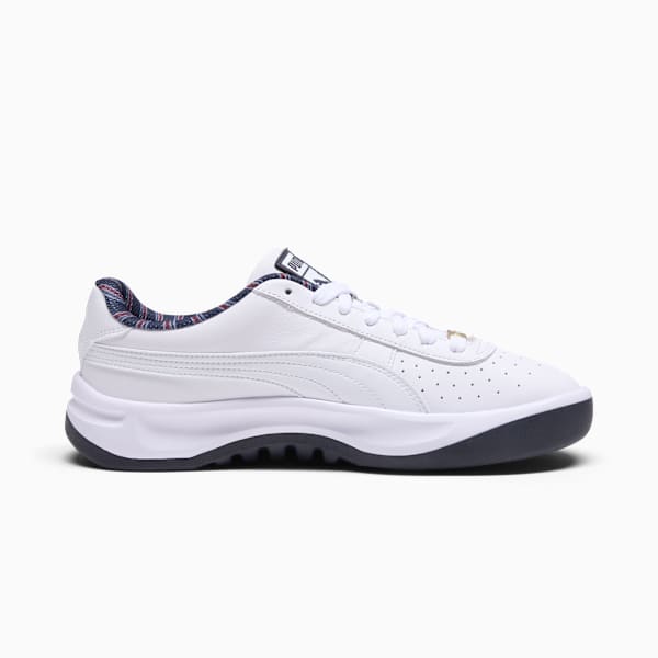 GV Special Tailored Stripes Sneakers Unisex, PUMA White-New Navy-Ruby Shimmer, extralarge