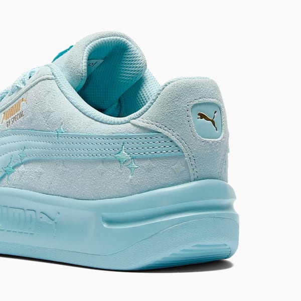GV Special SOA Stars Sneakers Women, Light Aqua-PUMA Gold-Safe Lake, extralarge