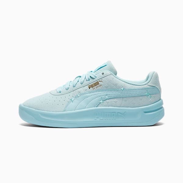GV Special SOA Stars Sneakers Women, Light Aqua-PUMA Gold-Safe Lake, extralarge