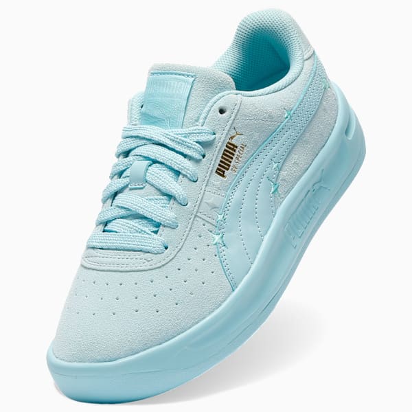 GV Special SOA Stars Sneakers Women, Light Aqua-PUMA Gold-Safe Lake, extralarge