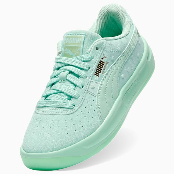 GV Special SOA Hearts Sneakers Women, Fresh Mint-PUMA Gold-Pure Green, extralarge