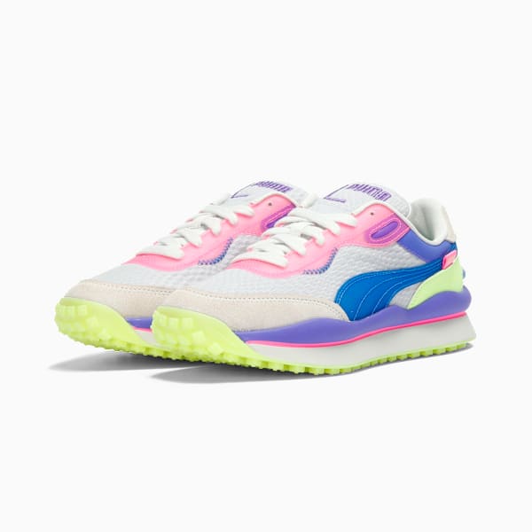 Style Rider Lumi Women, Silver Mist-Ultra Blue-Fizzy Light, extralarge