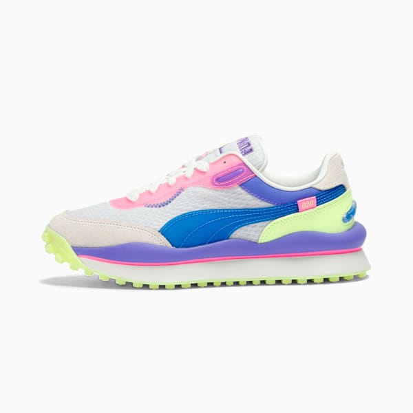Style Rider Lumi Women, Silver Mist-Ultra Blue-Fizzy Light, extralarge