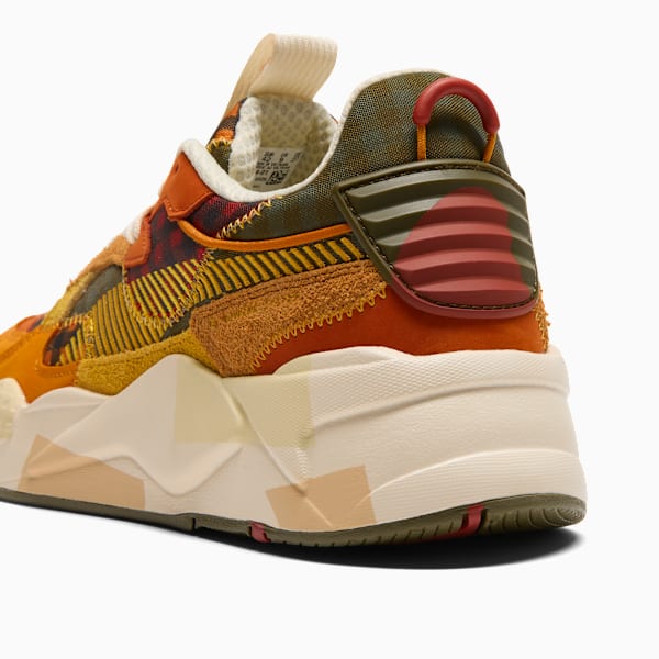 RS-X Hyper Prep Fall Sneakers Unisex, Amber-Orange Brick-Warm Chestnut, extralarge