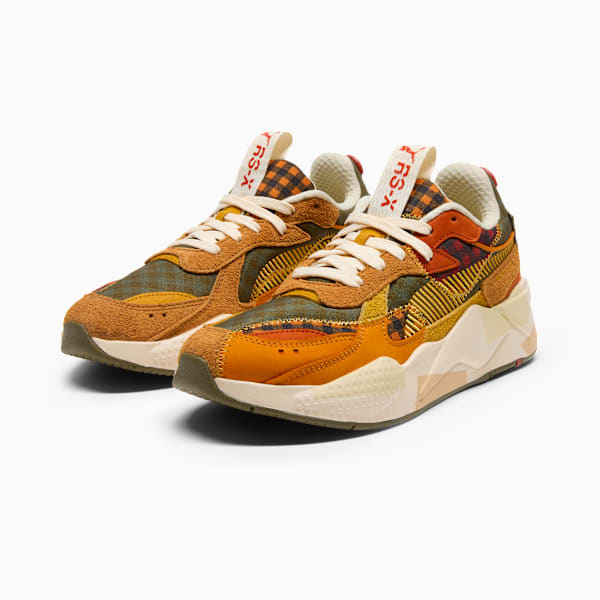 RS-X Hyper Prep Fall Sneakers Unisex, Amber-Orange Brick-Warm Chestnut, extralarge